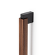 Poignée DUO BIG BA480-960 L1016 bois / aluminium noir / noyer
